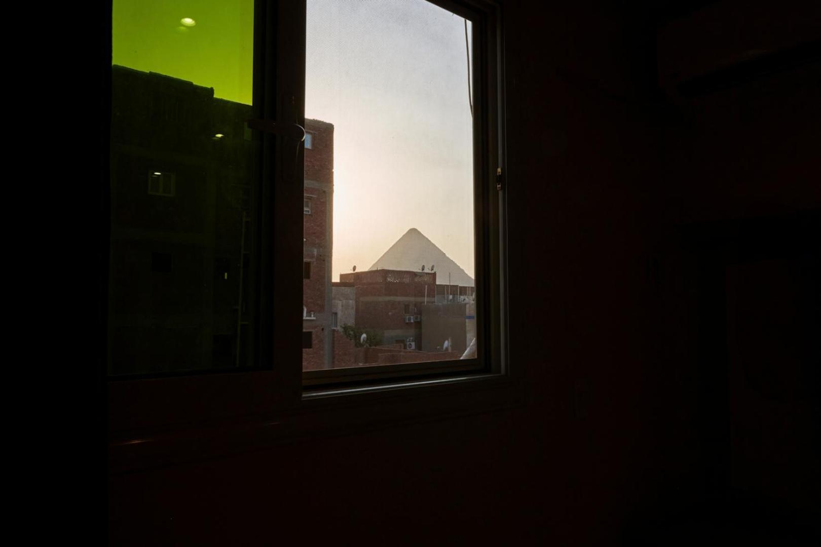 Grand Pyramid View Hotel Kafret el-Gabal Esterno foto