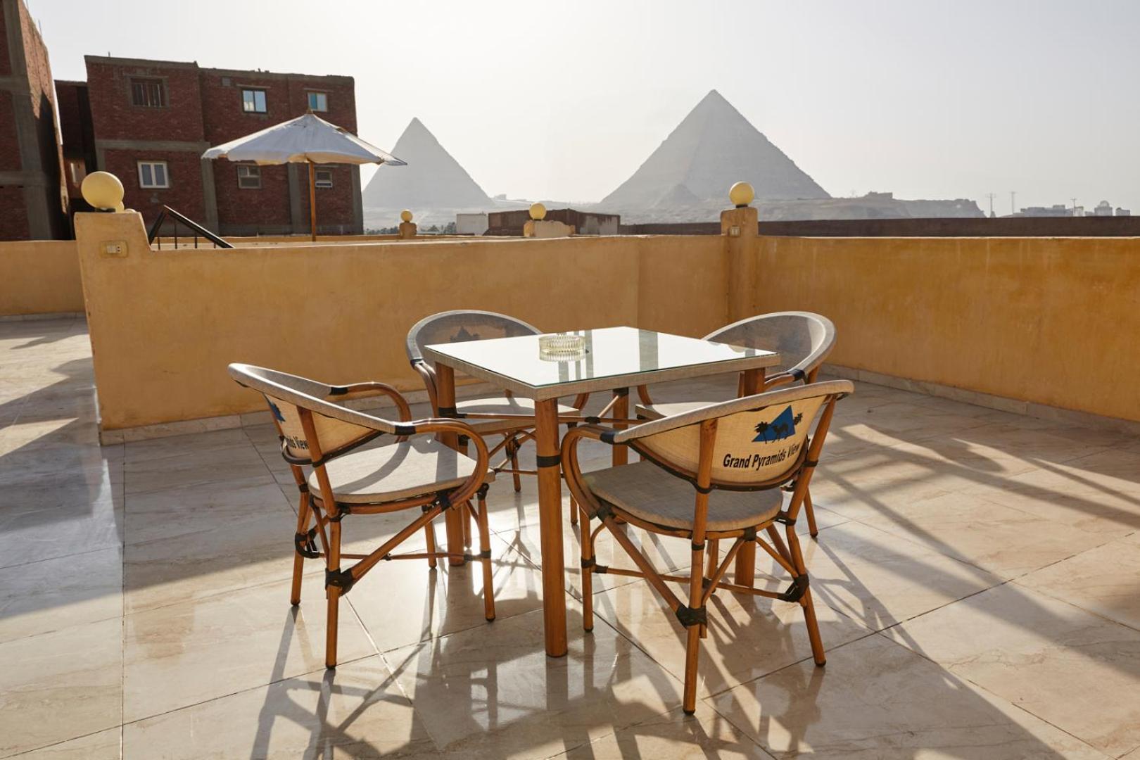Grand Pyramid View Hotel Kafret el-Gabal Esterno foto