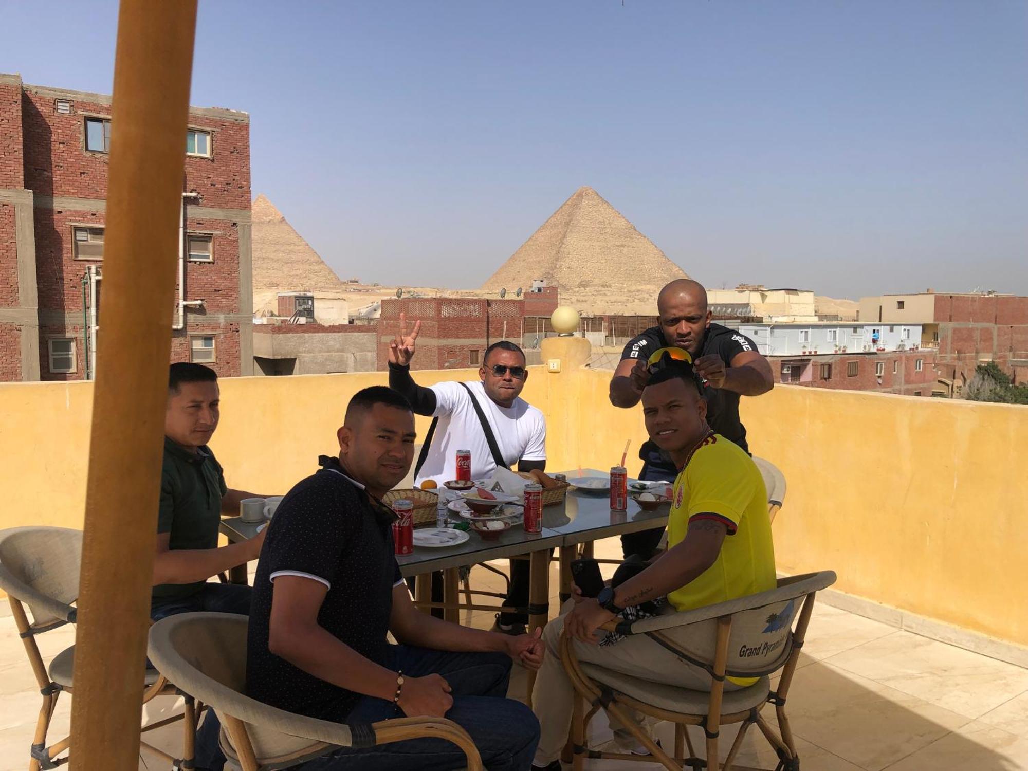 Grand Pyramid View Hotel Kafret el-Gabal Esterno foto