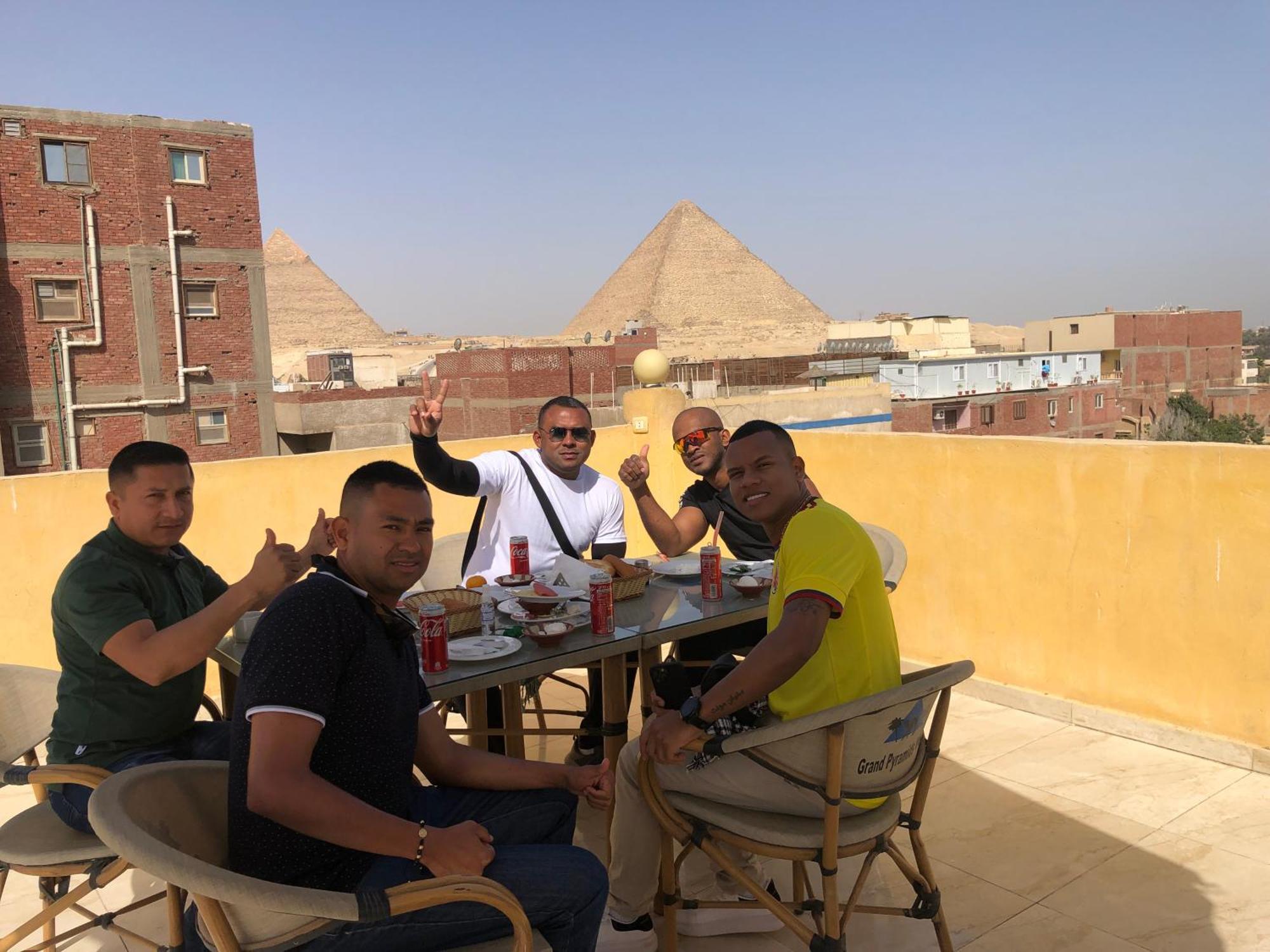 Grand Pyramid View Hotel Kafret el-Gabal Esterno foto
