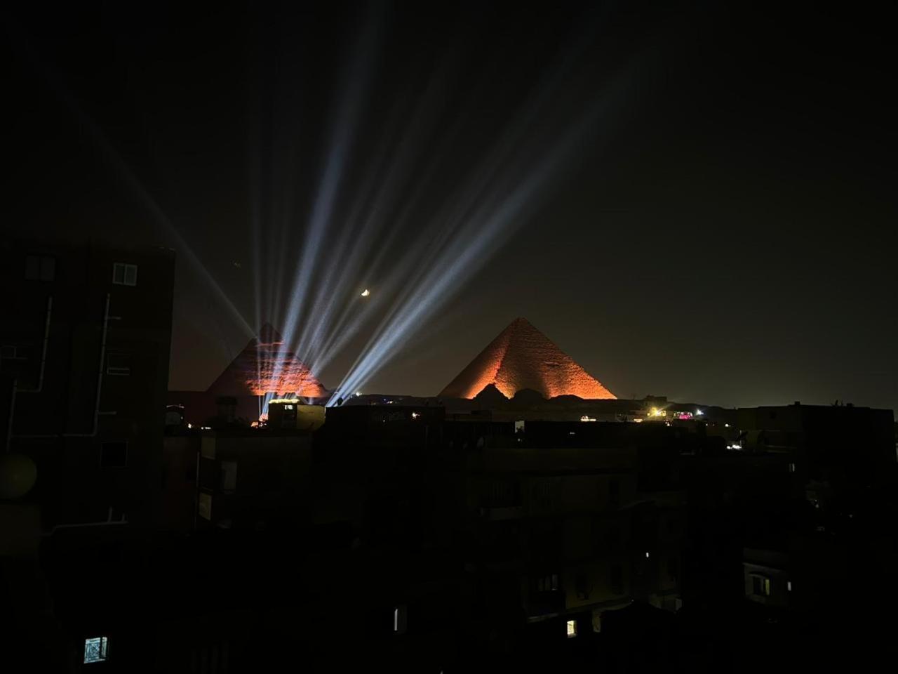 Grand Pyramid View Hotel Kafret el-Gabal Esterno foto