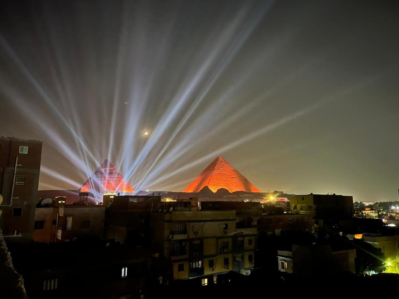 Grand Pyramid View Hotel Kafret el-Gabal Esterno foto