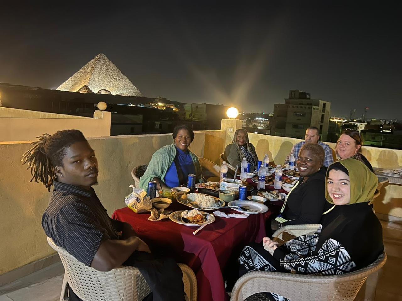 Grand Pyramid View Hotel Kafret el-Gabal Esterno foto