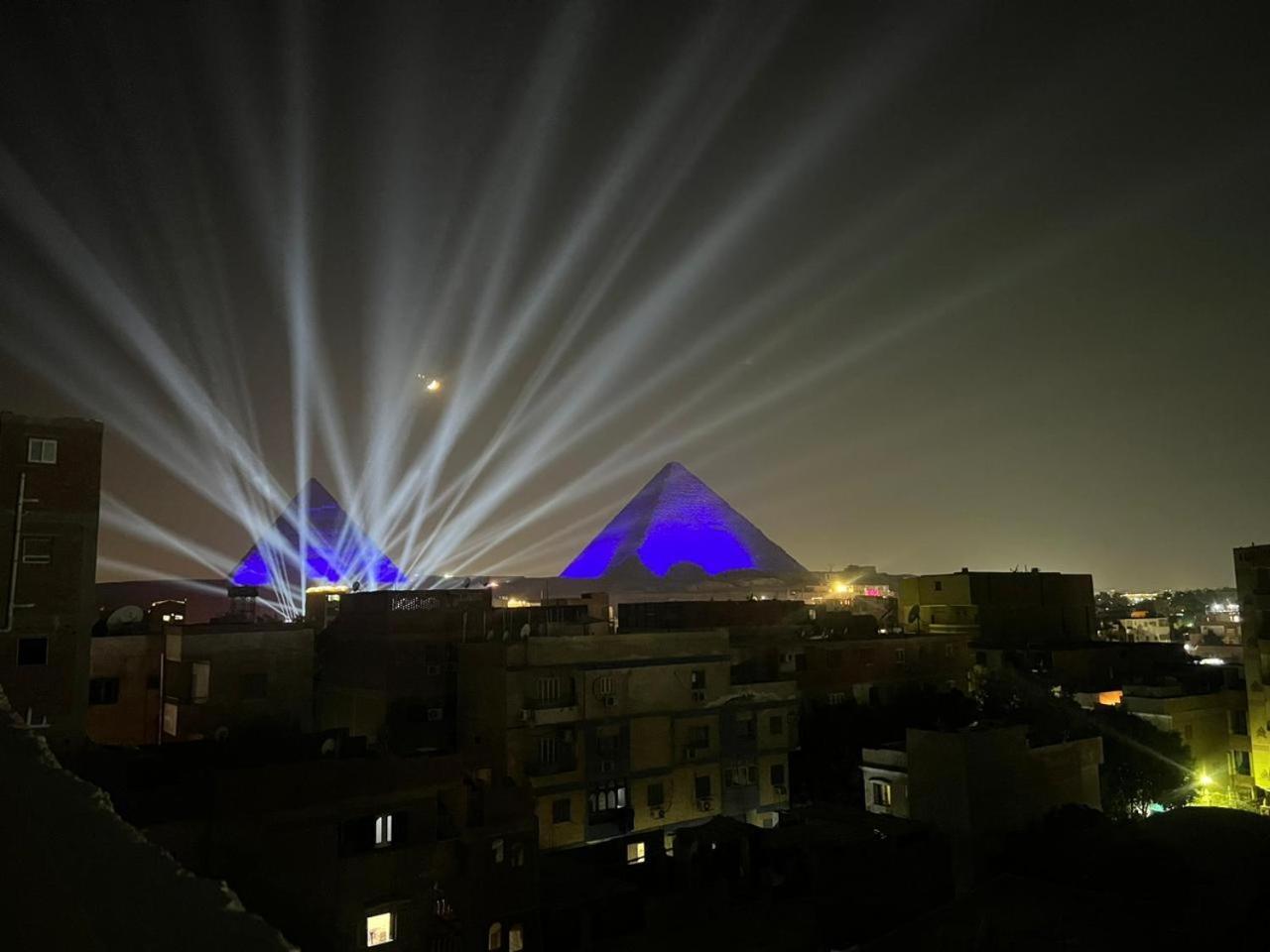 Grand Pyramid View Hotel Kafret el-Gabal Esterno foto