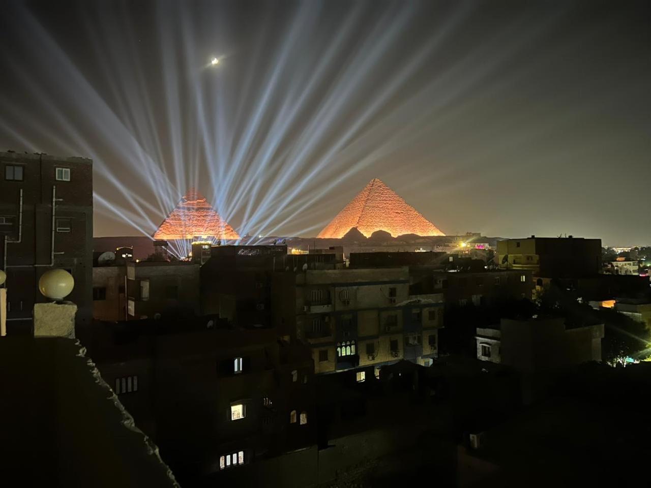 Grand Pyramid View Hotel Kafret el-Gabal Esterno foto